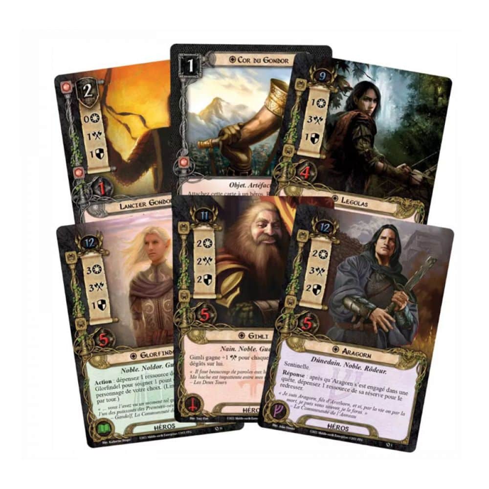 Seigneur des Anneaux - Le Jeu de Cartes (édition révisée) - seigneur des anneaux le jeu de cartes (ed. révisée)