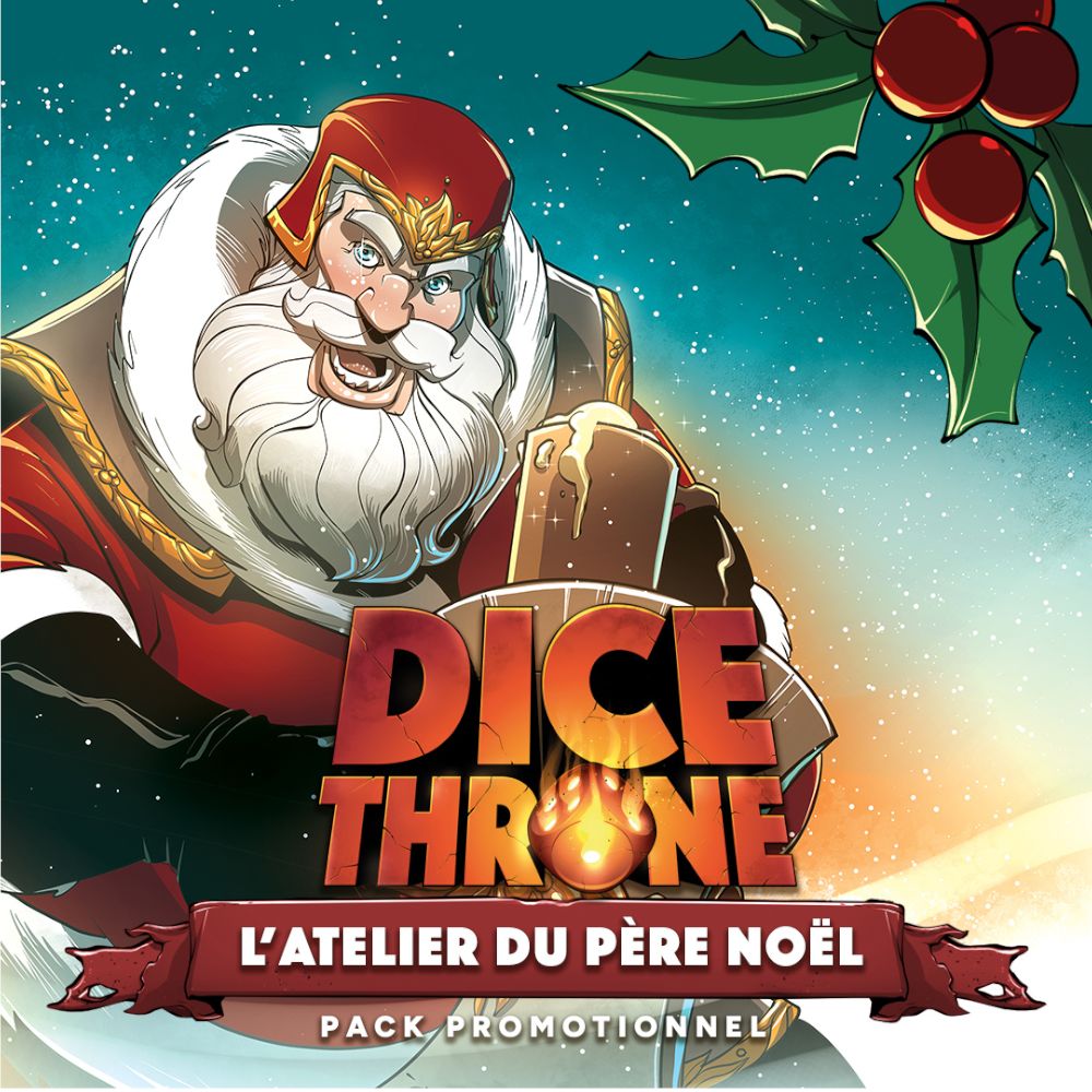 dice throne père noël vs krampus pack promotionnel