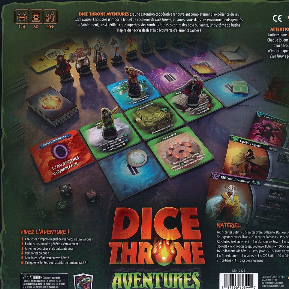 Dice Throne - Extension Adventures - dice throne extension adventures