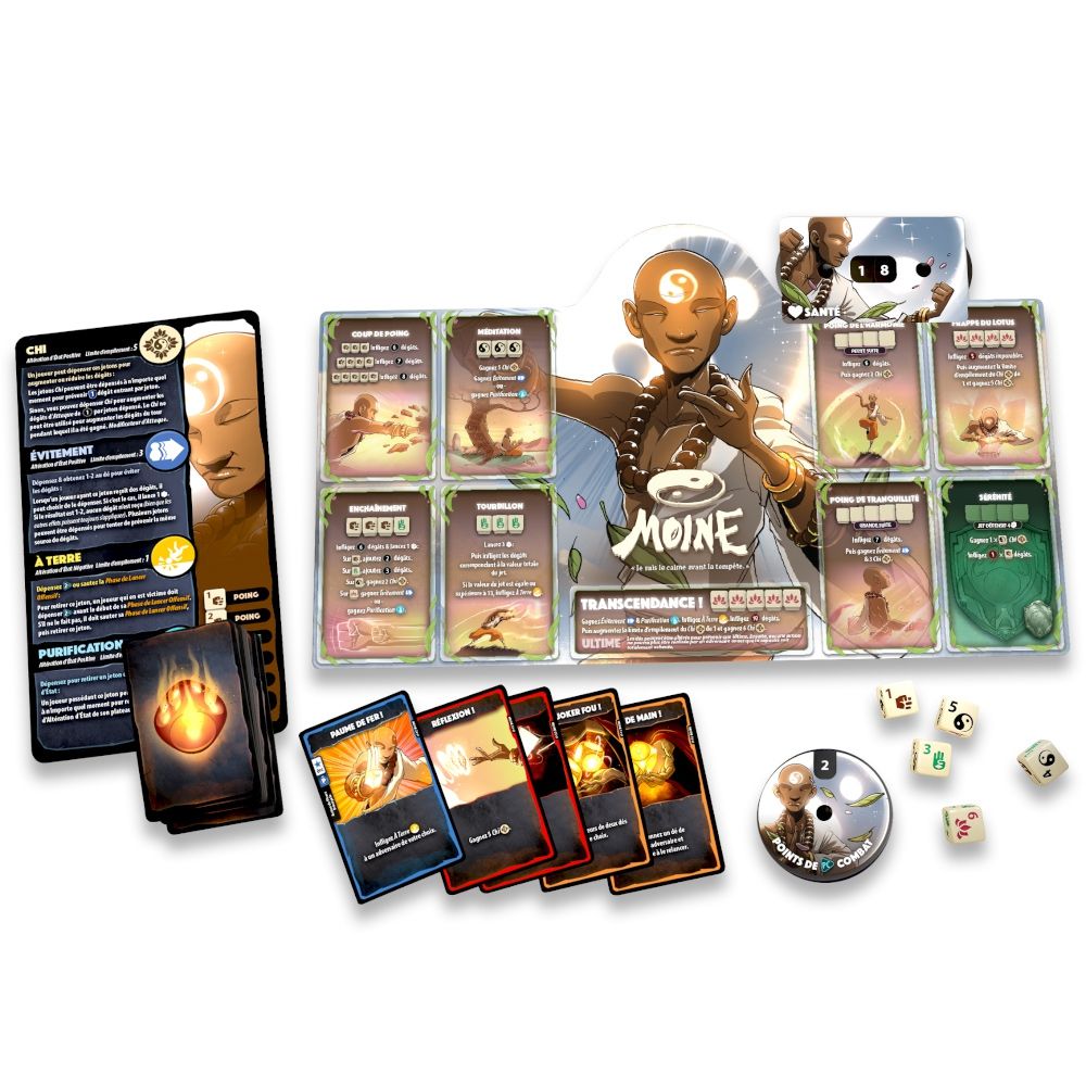 Dice Throne S1 C2 - Moine vs Paladin - dice throne s1 c2 moine vs paladin
