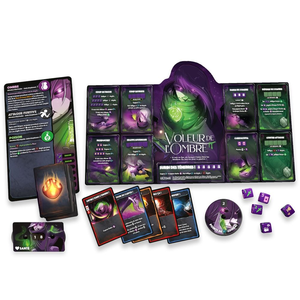 Dice Throne S1 C3 - Pyromancienne vs Voleur de l'Ombre - dice throne s1 c3 pyromancienne vs voleur de l'ombre