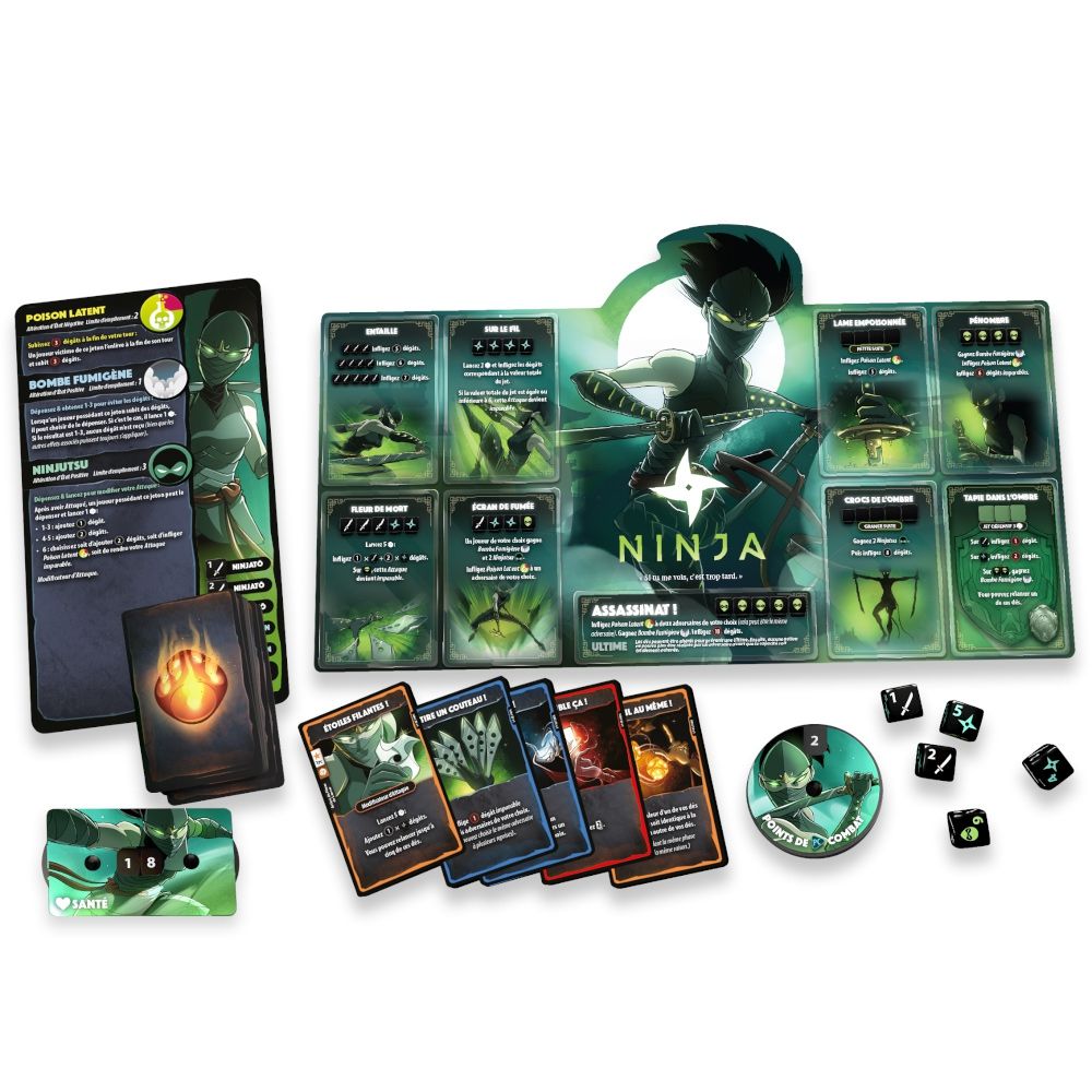 Dice Throne S1 C4 - Tréant vs Ninja - dice throne s1 c4 tréant vs ninja