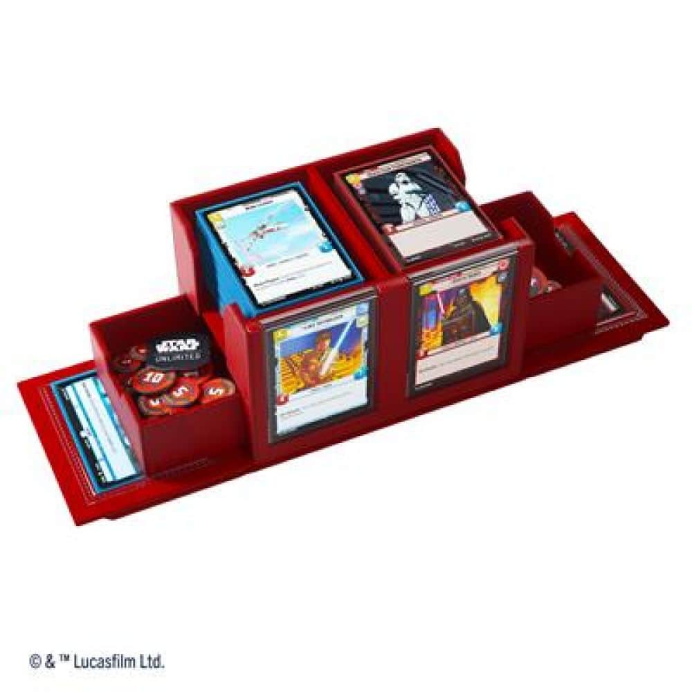 Star Wars Unlimited Double Deck Pod Red - star wars unlimited double deck pod red