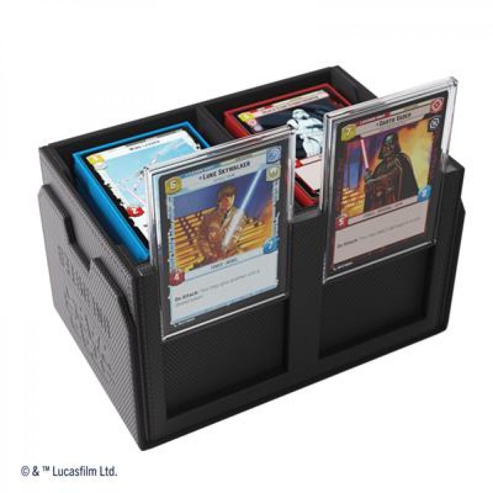 Star Wars Unlimited Double Deck Pod Black - star wars unlimited double deck pod black