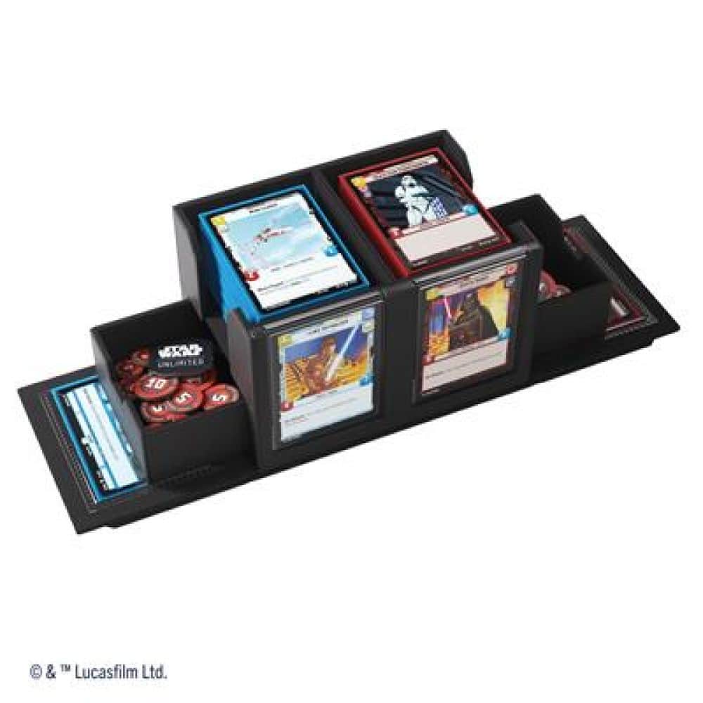 Star Wars Unlimited Double Deck Pod Black - star wars unlimited double deck pod black