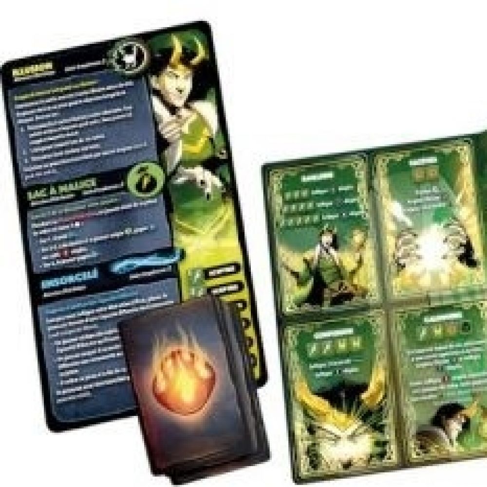 Dice Throne Marvel - Thor, Loki, Spiderman, Scarlet Witch - dice throne marvel thor, loki, spiderman, scarlet witch