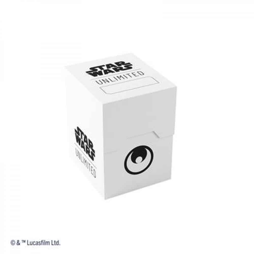 star wars unlimited deck box white/black