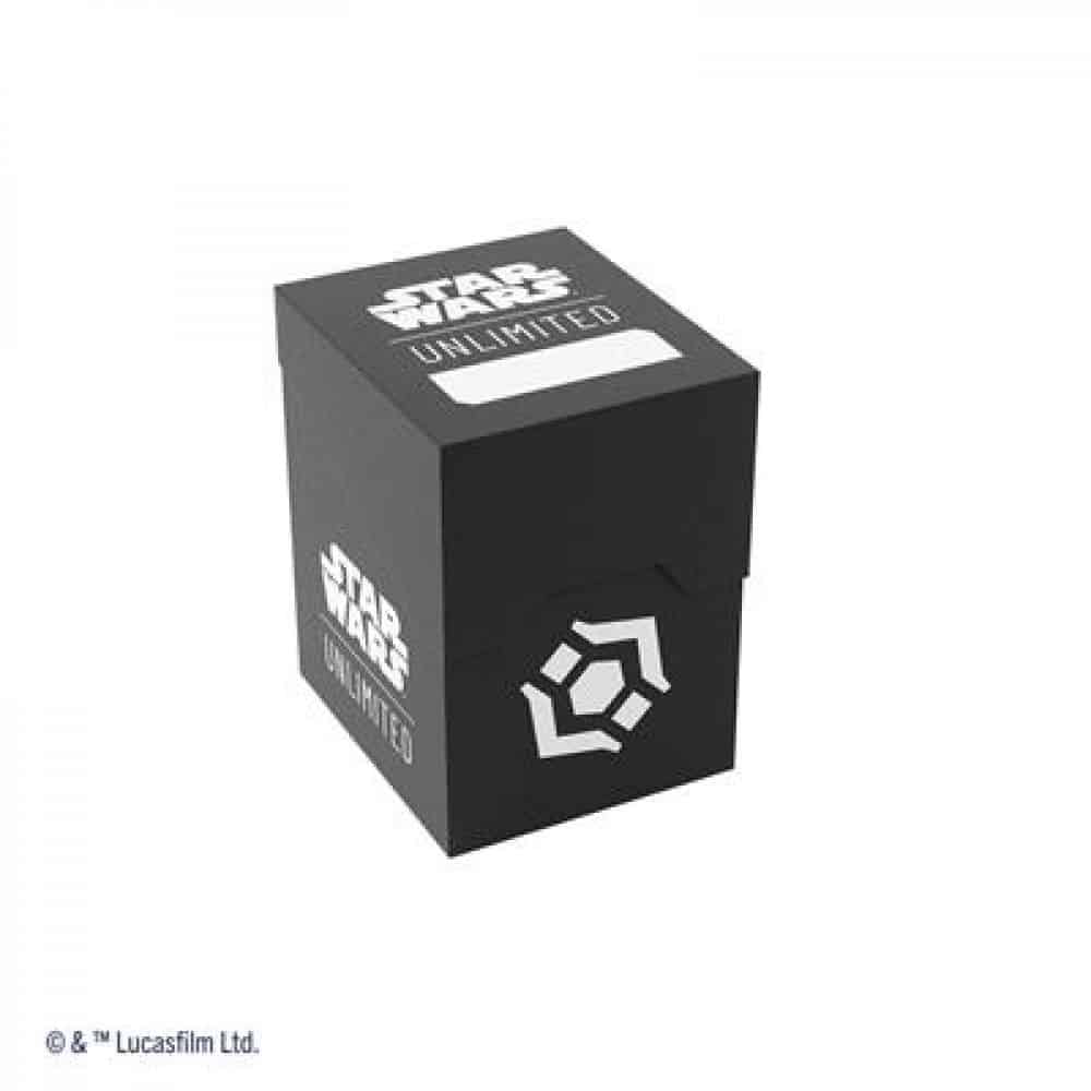 star wars unlimited deck box black/white