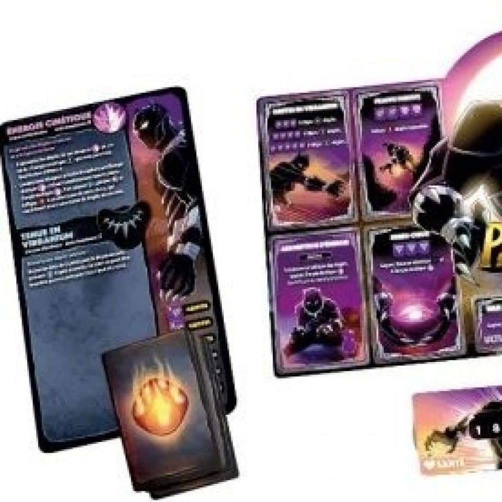 Dice Throne Marvel - Black Panther, Captain Marvel, Black Widow, Dr S - dice throne marvel black panther, captain marvel, black widow, dr s