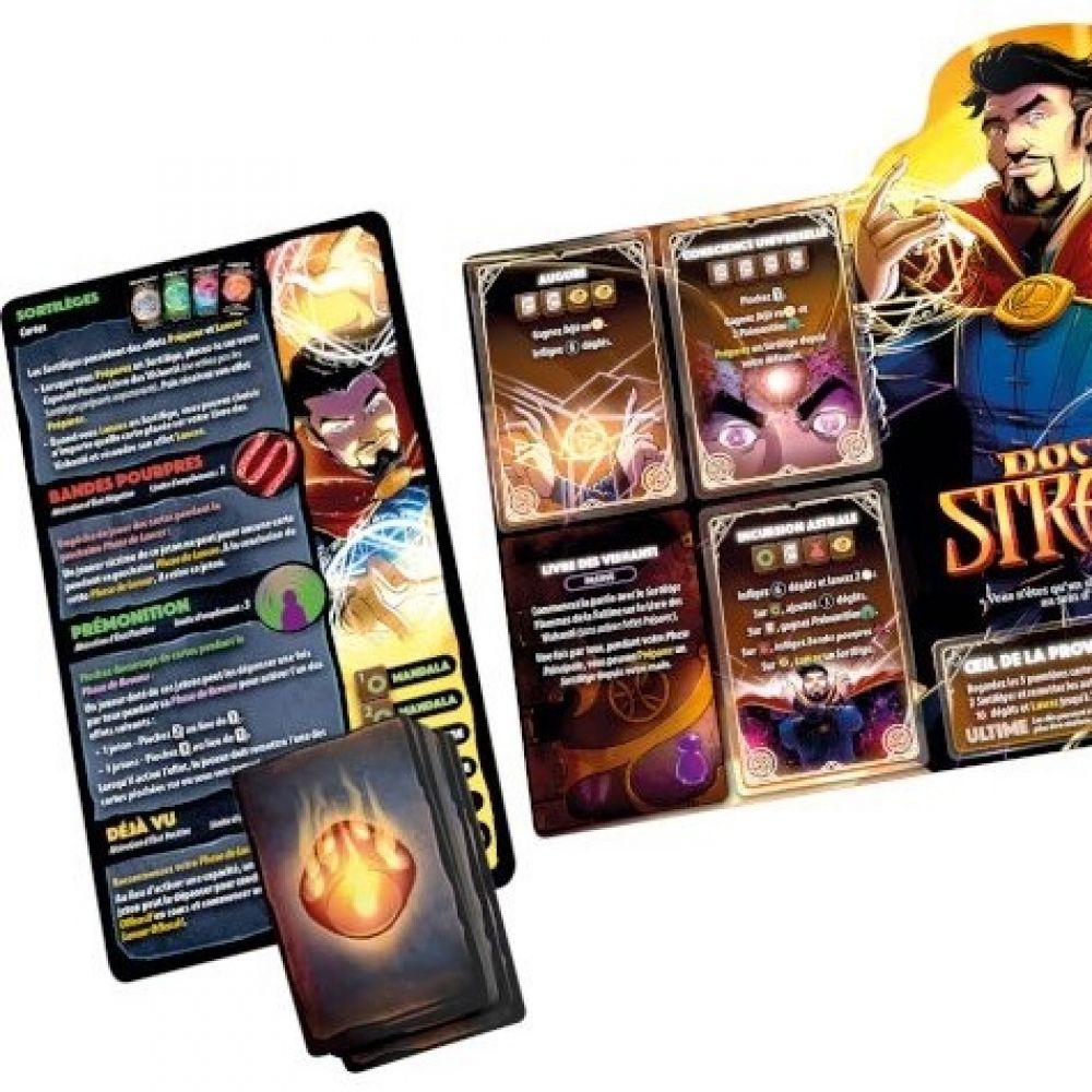 Dice Throne Marvel - Black Panther, Captain Marvel, Black Widow, Dr S - dice throne marvel black panther, captain marvel, black widow, dr s