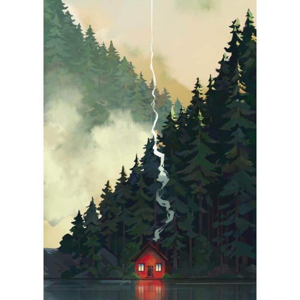 Little Red House - Puzzle Universe - 1000 pièces