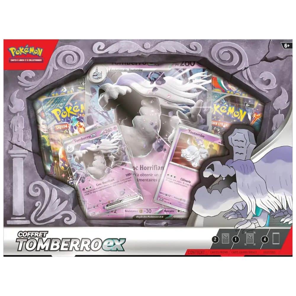 Pokémon : Coffret Tomberro-ex Octobre 2024