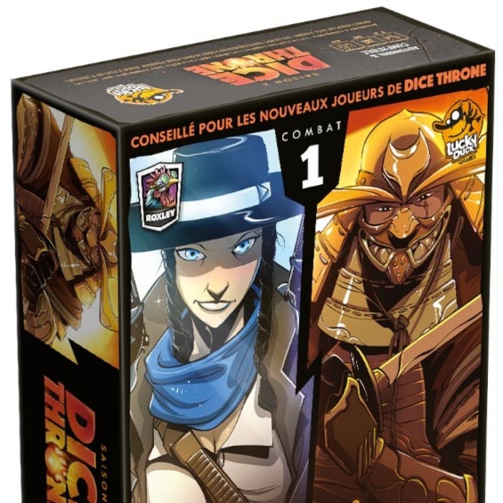 Dice Throne S2 C1  - As de la Gâchette vs Samouraï