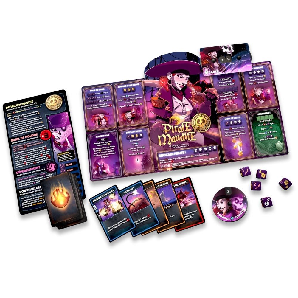 Dice Throne S2 C3 - Pirate Maudite vs Artificier - dice throne s2 c3 pirate maudite vs artificier