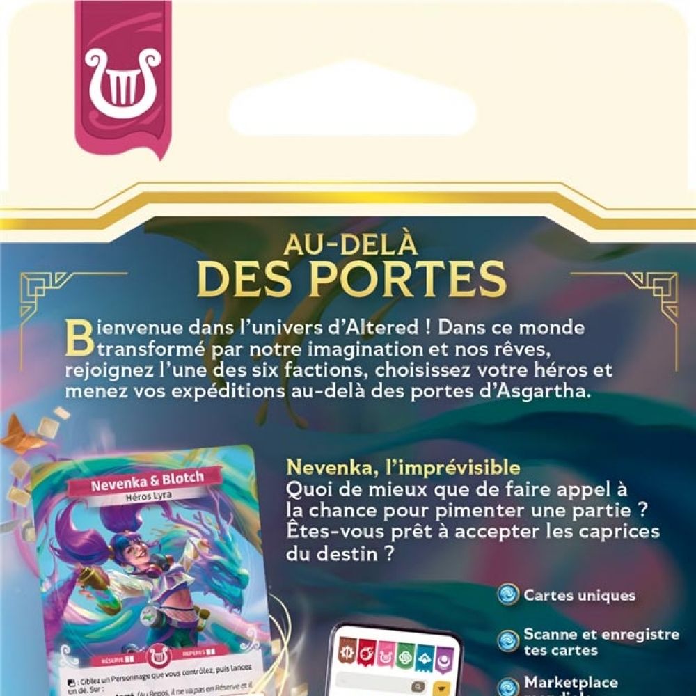 Altered Starter Deck VO : Lyra - altered starter deck fr : lyra