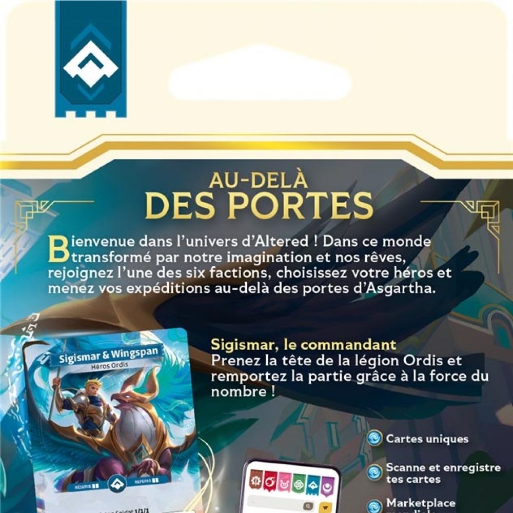 Altered Starter Deck VO : Ordis - altered starter deck fr : ordis