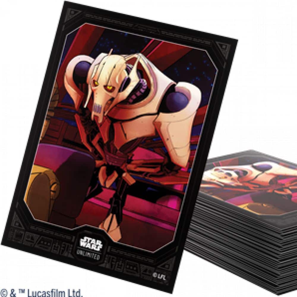 Star Wars Unlimited Art Sleeves : General Grievous - star wars unlimited art sleeves : general grievous