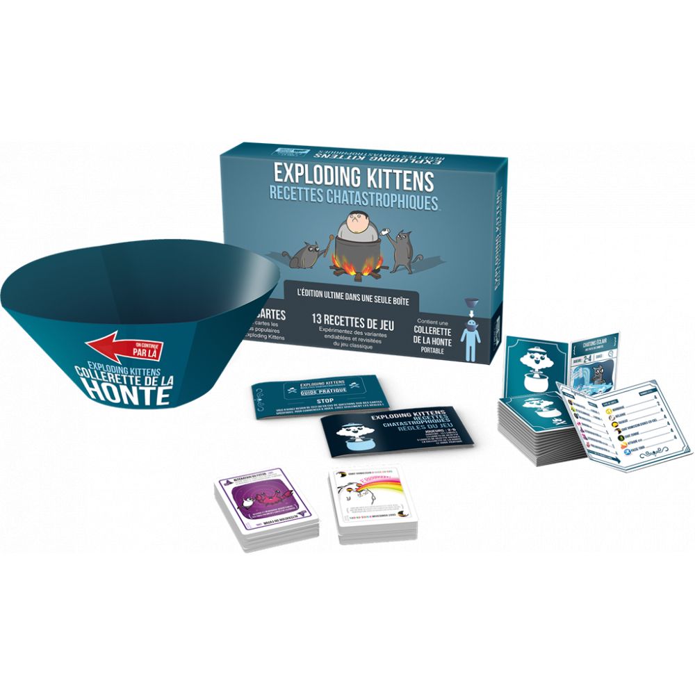 Exploding Kittens : Recettes Chatastrophiques - exploding kittens : recettes chatastrophiques