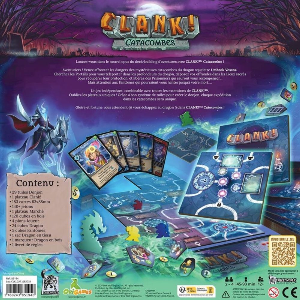 Clank! Catacombes - clank! catacombes