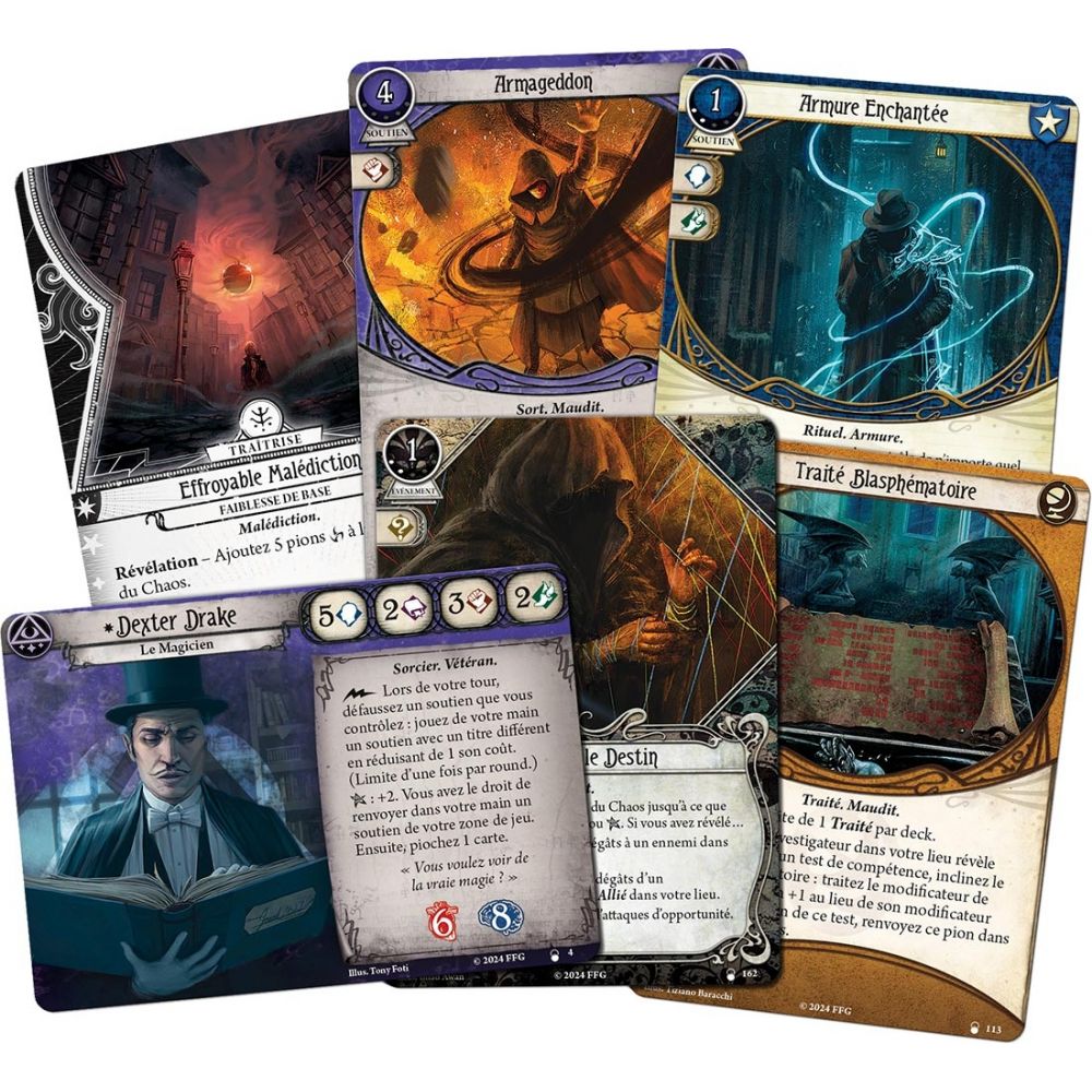 Horreur à Arkham JCE : La Conspiration d'Innsmouth (Investigateurs) - horreur à arkham jce : la conspiration d'innsmouth (investigateurs)