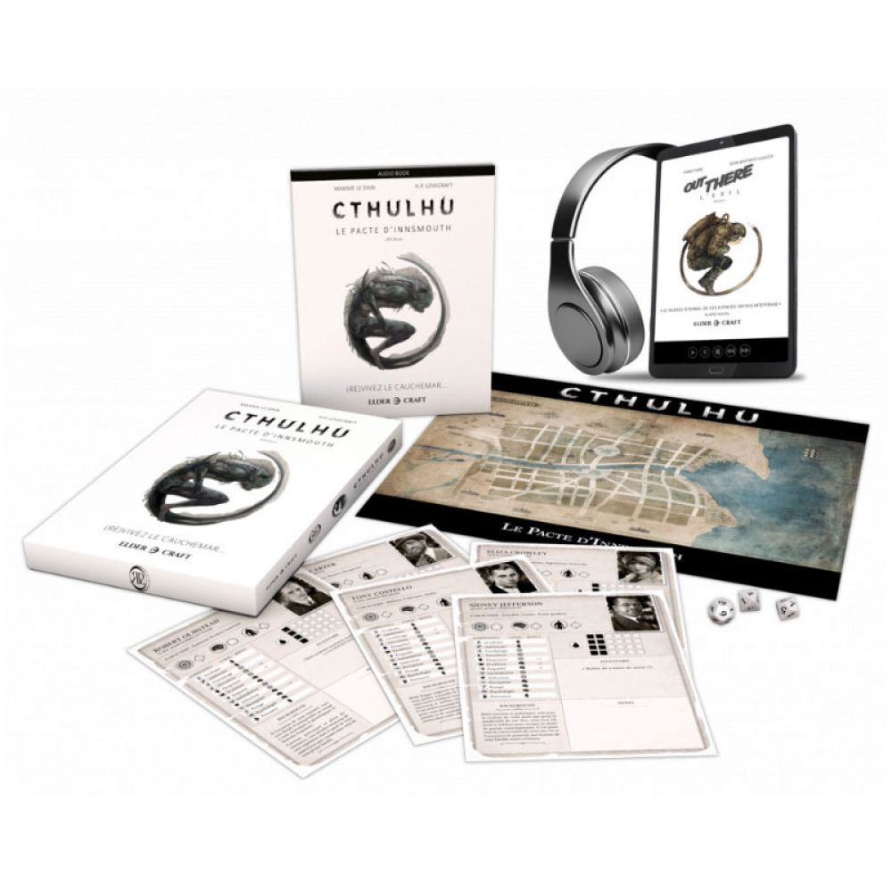 RPG Audio BOX Cthulhu : Le Pacte d'Innsmouth - rpg audio box cthulhu : le pacte d'innsmouth