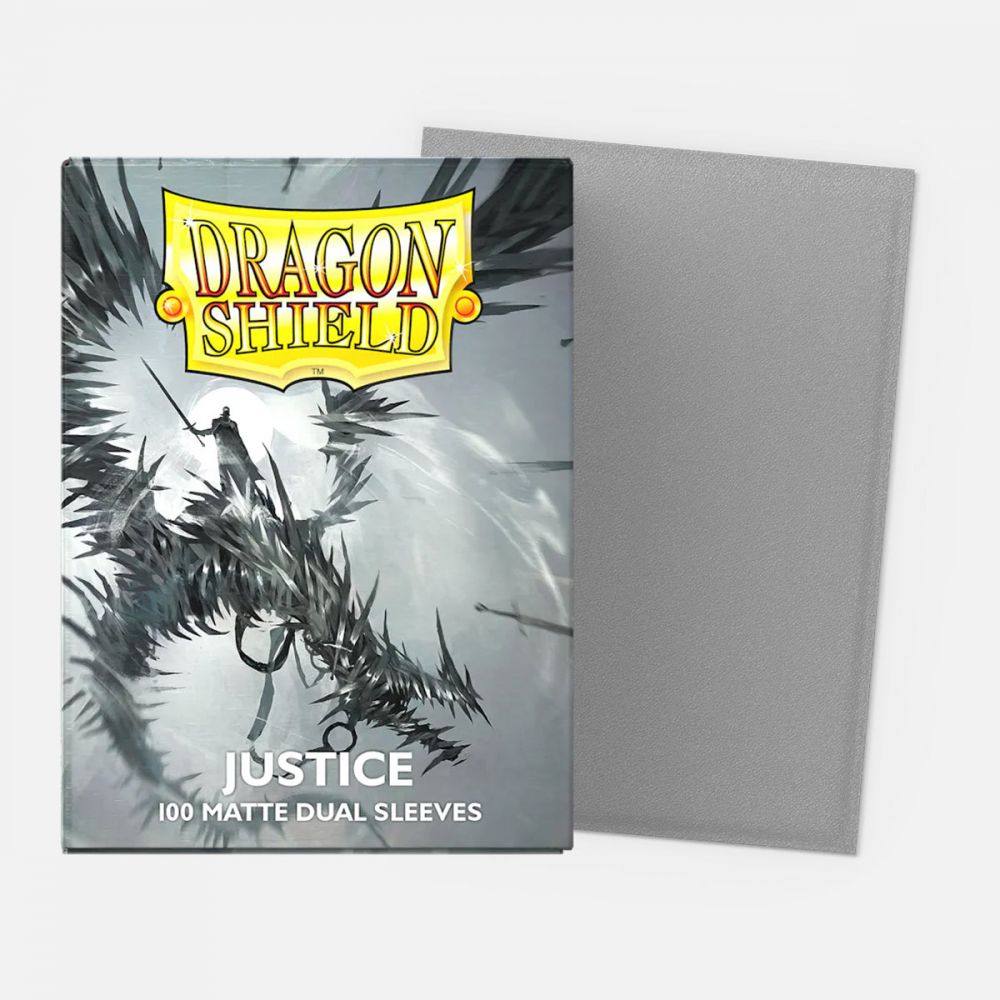 100 dragon shield dual matte justice