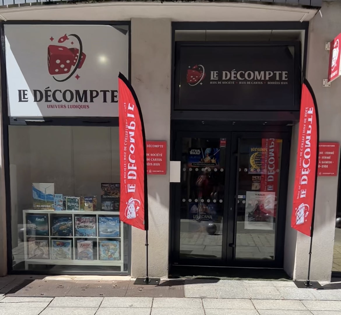 le décompte vitrine Gap