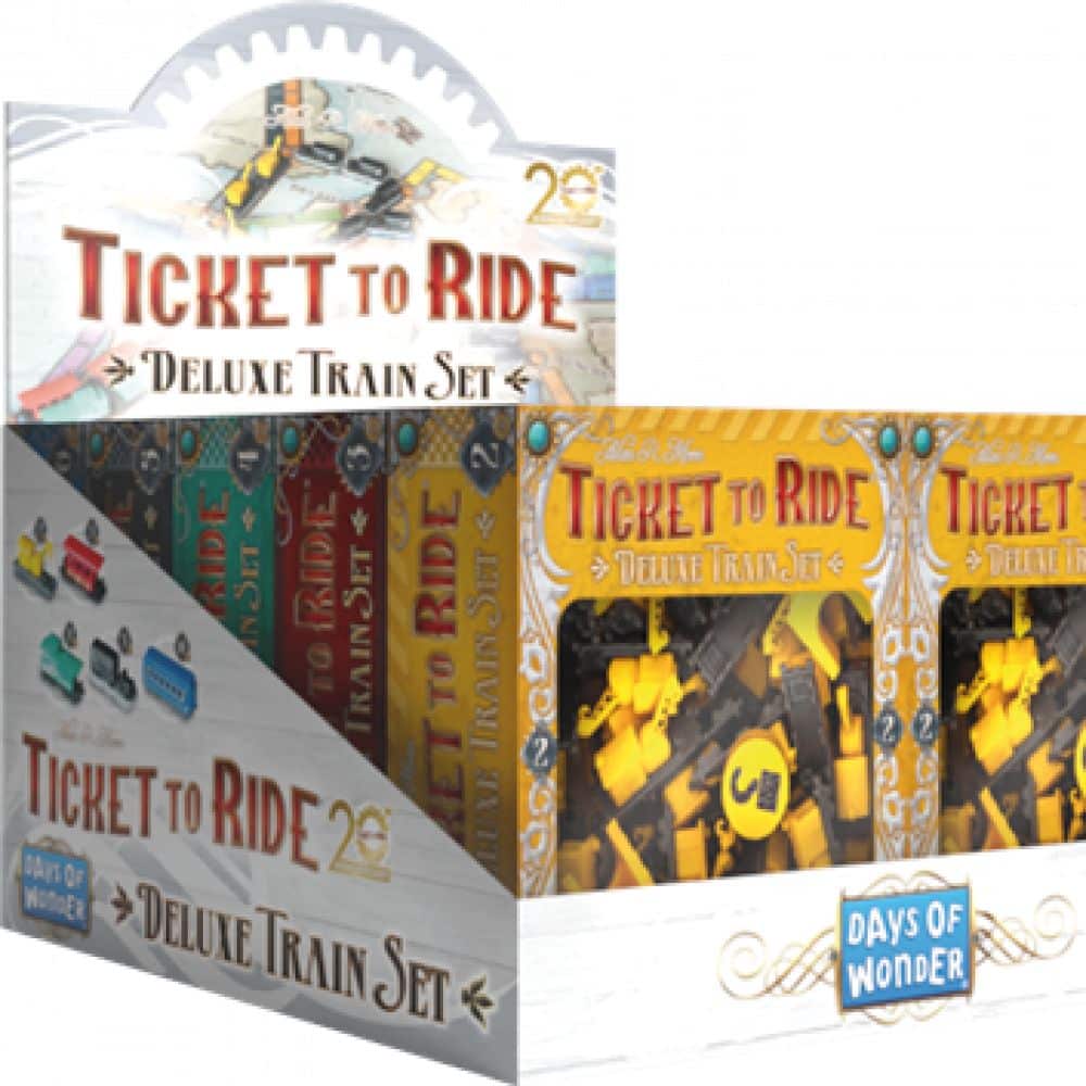 les aventuriers du rail : deluxe train set