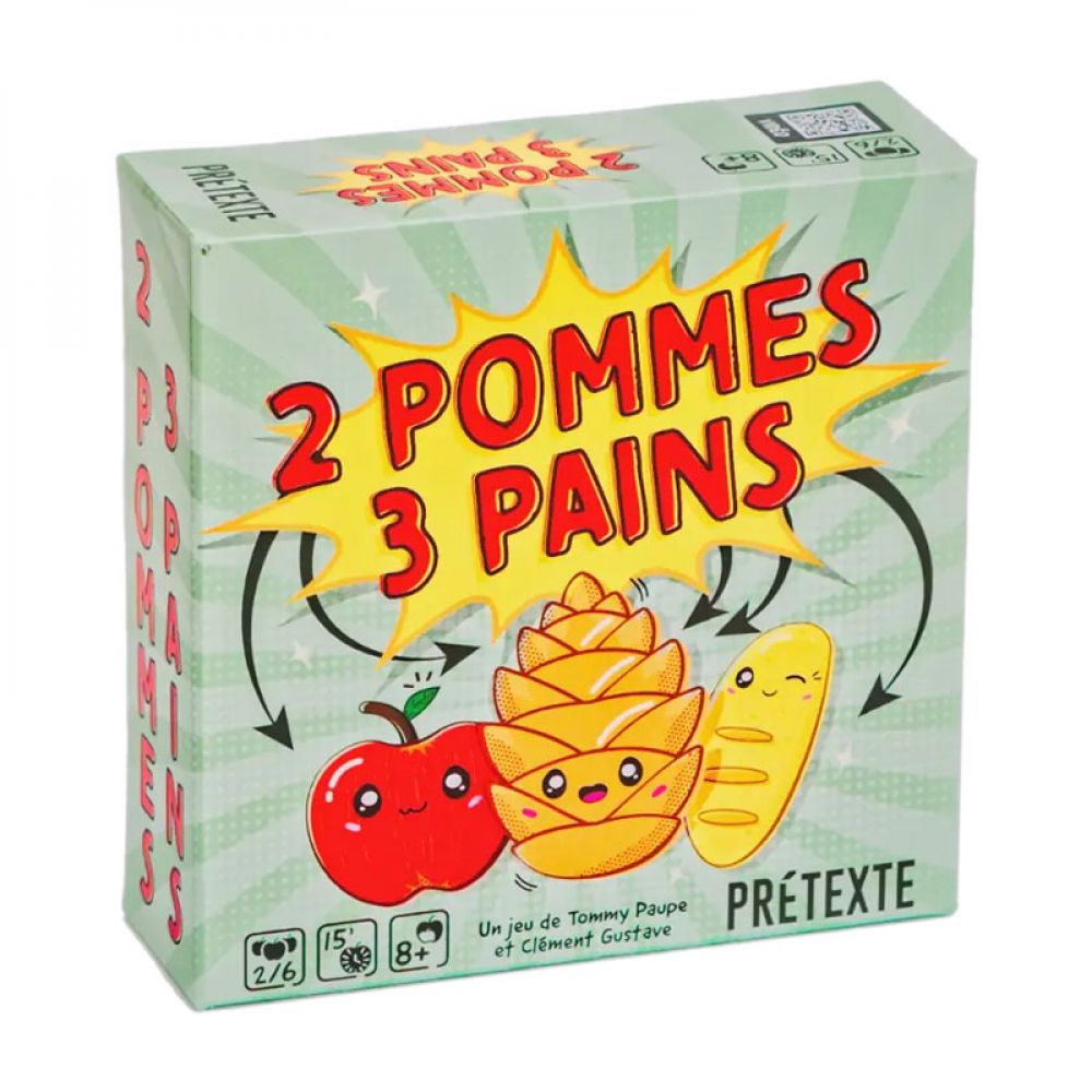 2 pommes 3 pains