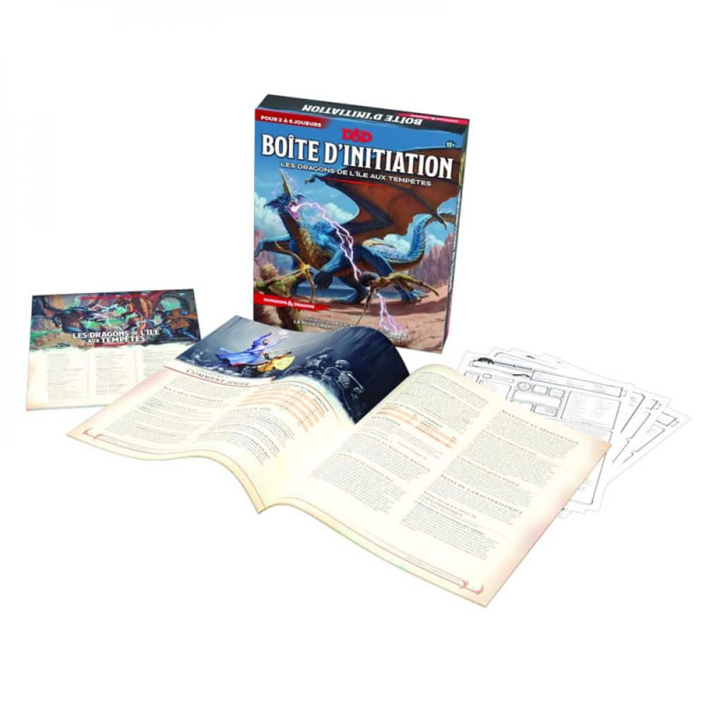 Boîte d'initiation : Les Dragons de L'Ile aux Tempêtes - boîte d'initiation : les dragons de l'ile aux tempêtes