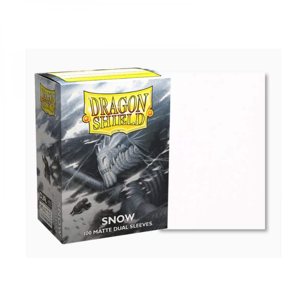 Dragon Shield Dual Matte : Snow