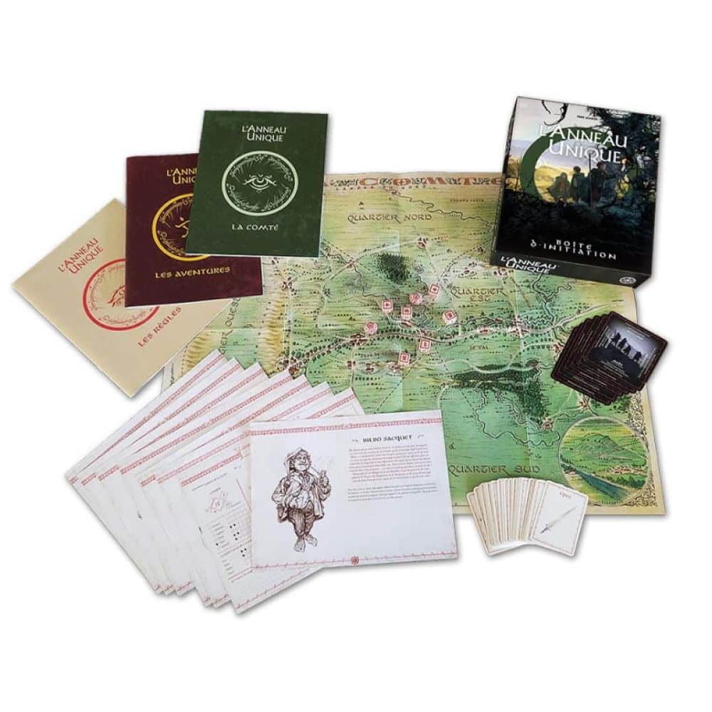 L'Anneau Unique : Boite d'Initiation - l'anneau unique : boite d'initiation