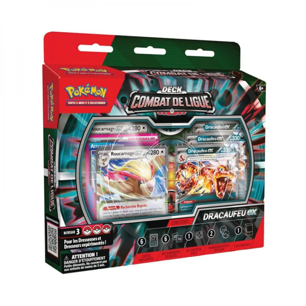 Pokémon : Coffret combat de ligue Dracaufeu