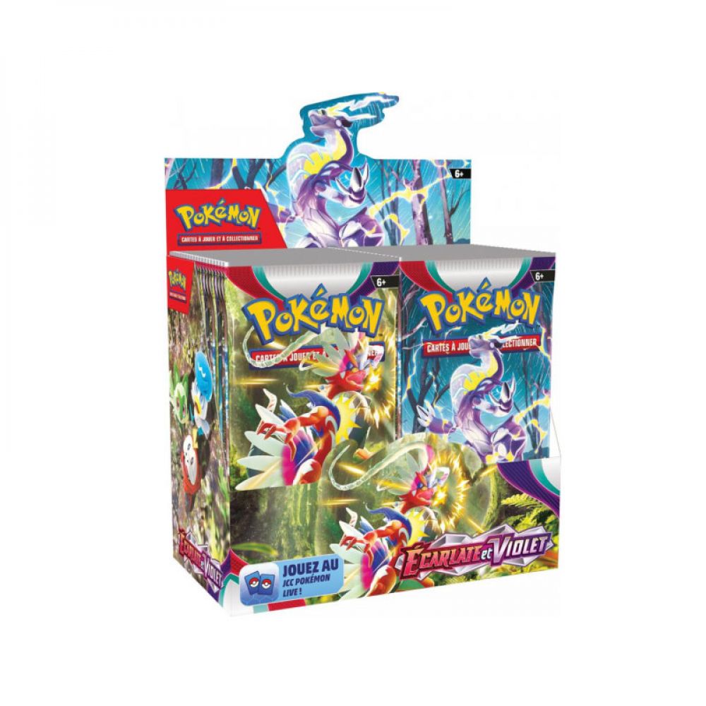 Pokémon EV01: Display Ecarlate et Violet (36 Boosters)