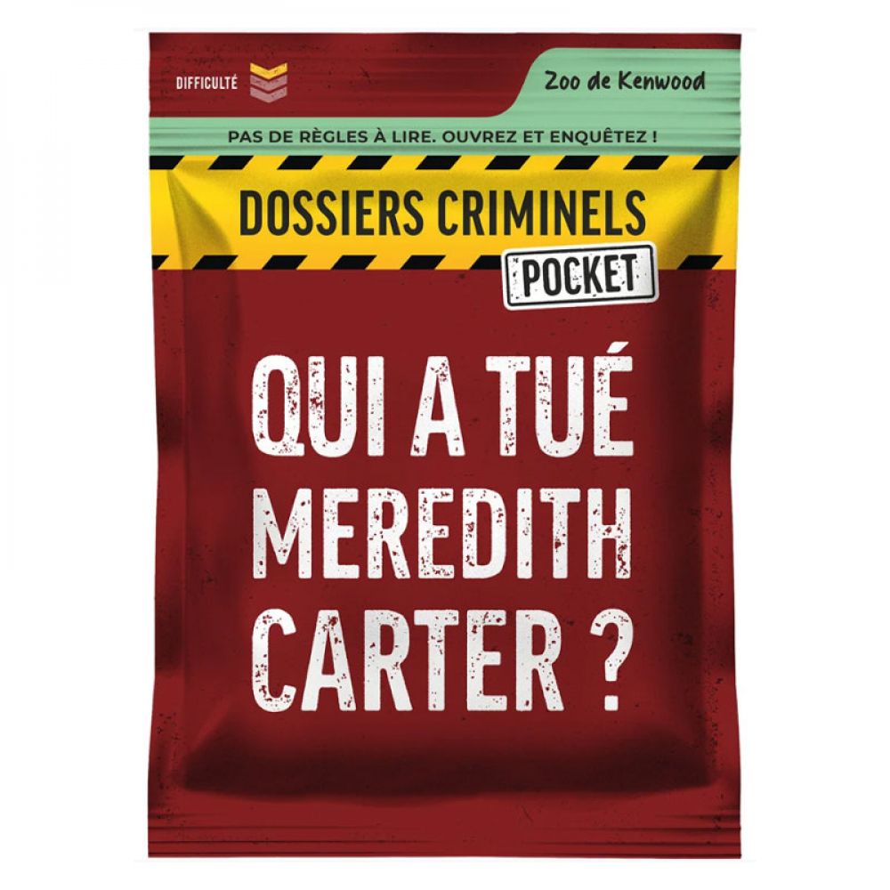 dossier criminel pocket : qui a tué meredith carter ?