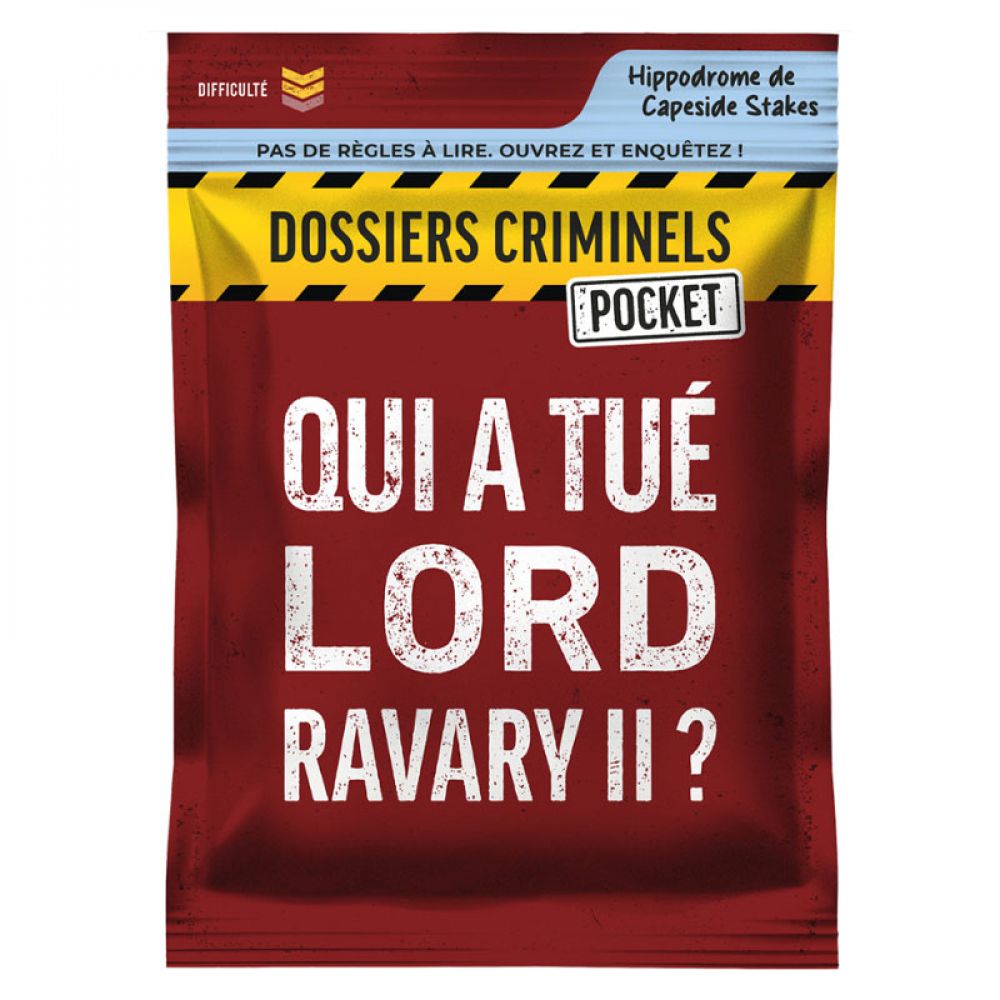 dossier criminel pocket : qui a tué lord ravary ii ?