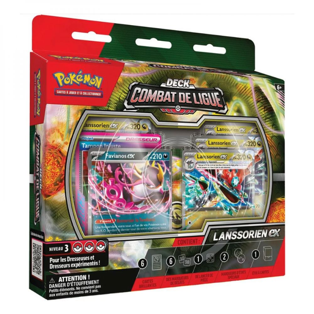 Pokémon - deck combat de ligue Lanssorien