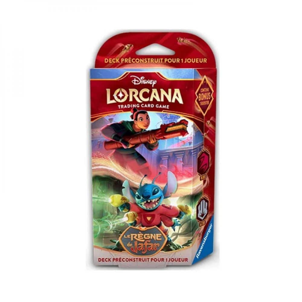 Lorcana - Le Règne De Jafar : Deck de Démarrage Mulan et Stitch