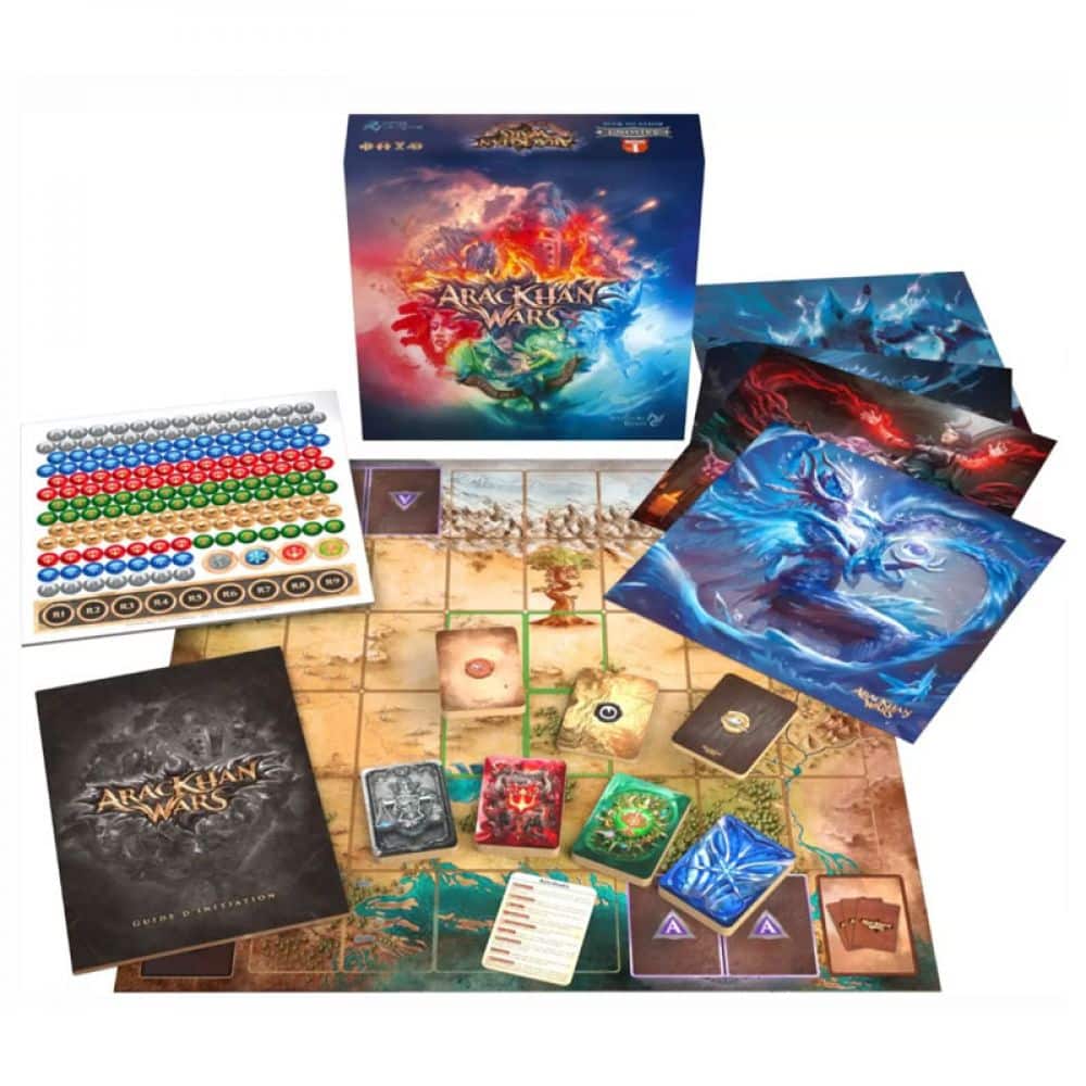 Arackan Wars - L'Éveil de l'Ordre Gris - boîte de base 1ère édition - arackan wars l'Éveil de l'ordre gris boîte de base 1ère édition