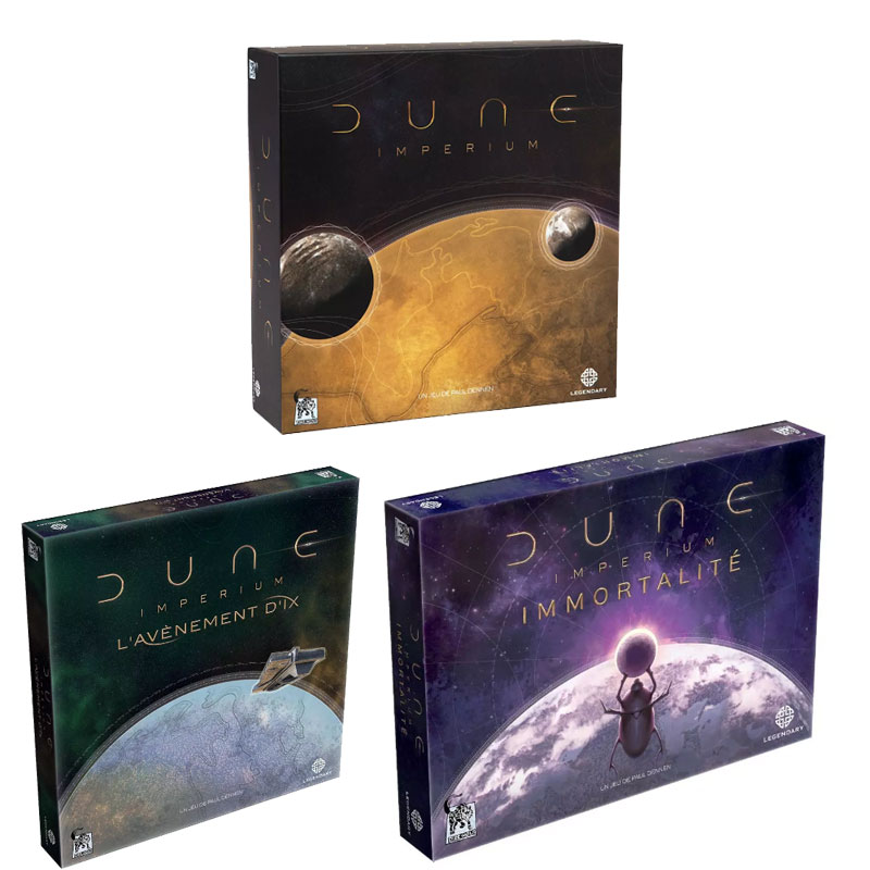 Pack : Dune Imperium + Immortalité + Avènement d'Ix