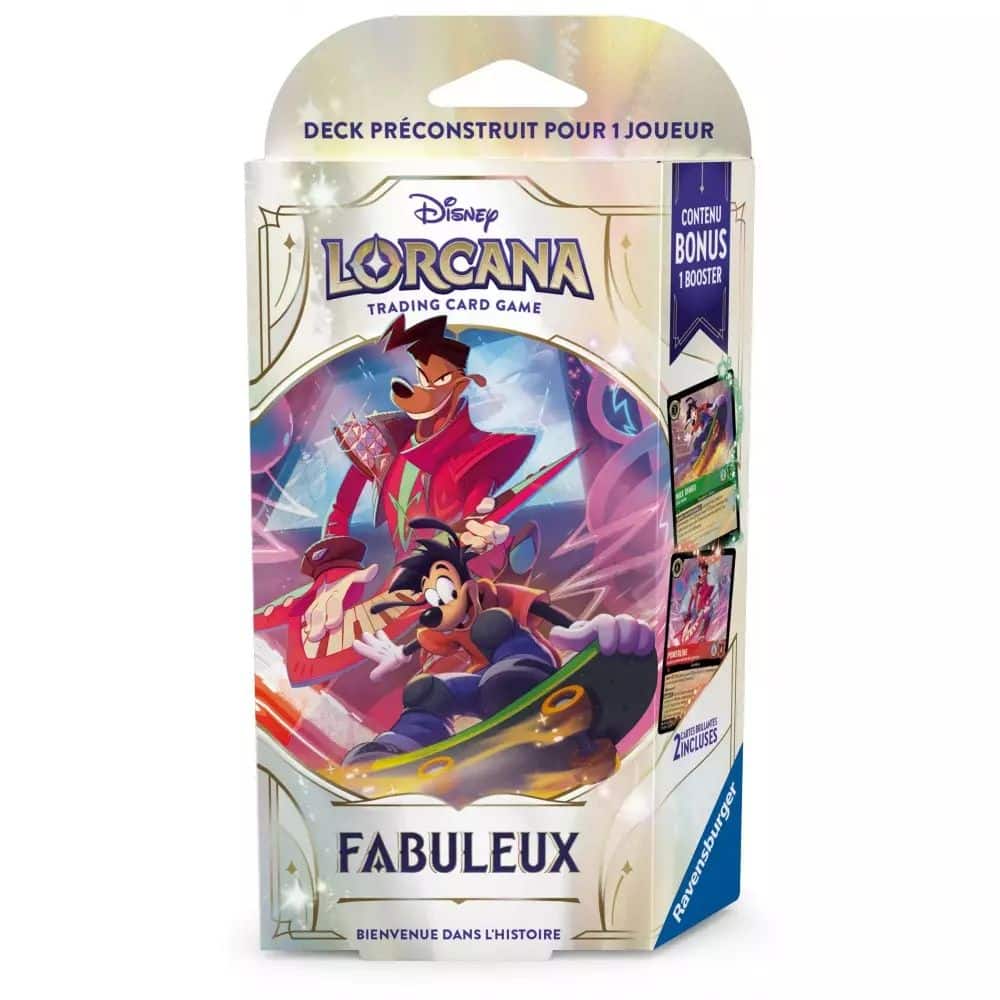 Lorcana - Chapitre 9 Fabuleux : Deck De Démarrage Powerline / Max