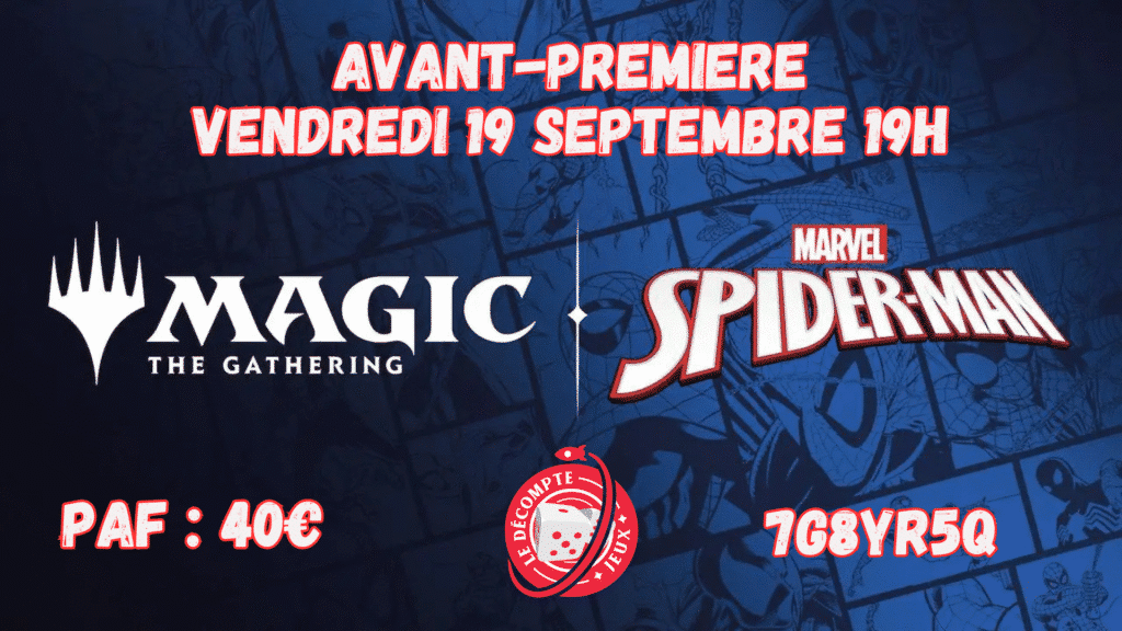 Avant-Première Magic : Spider-Man - avant première magic : spider man
