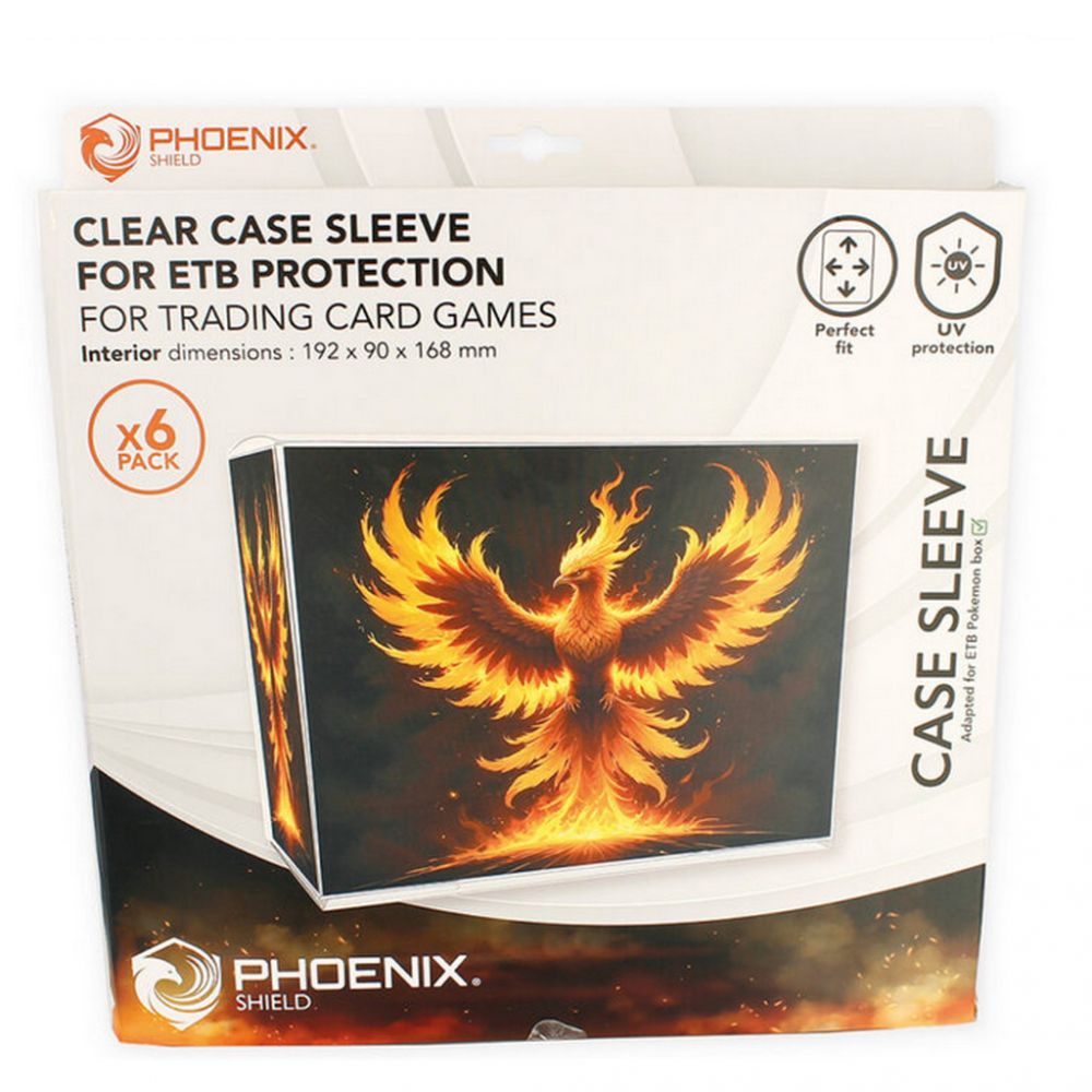 phoenix shield : protection pvc pour etb pokemon