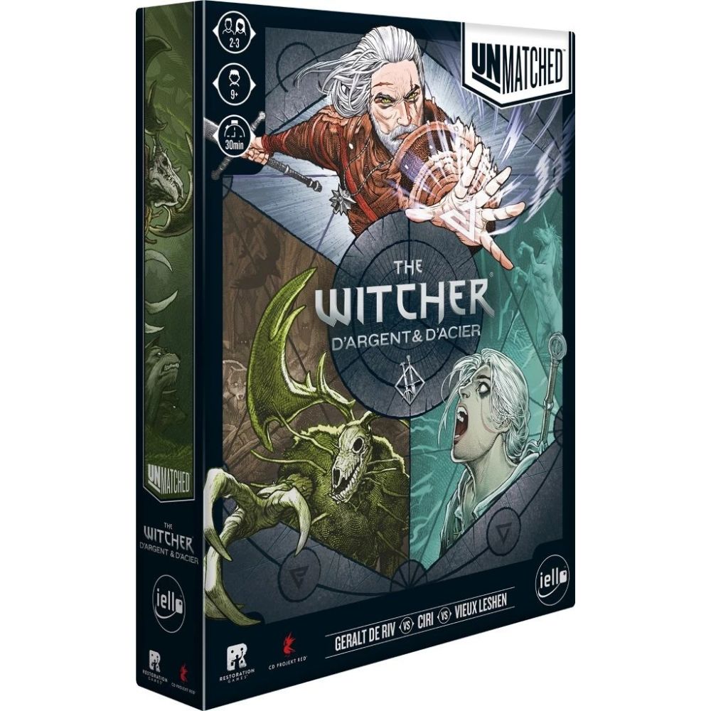 Unmatched - The Witcher : d'Argent et d'Acier