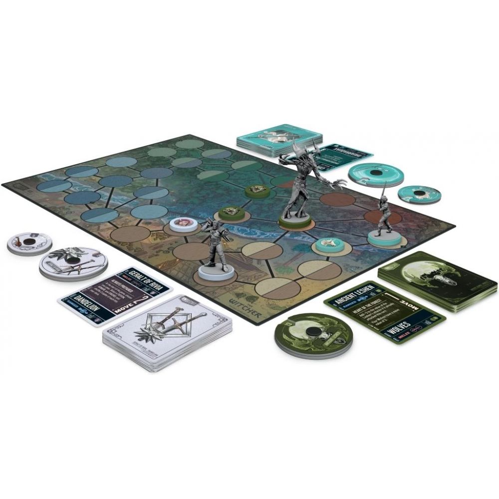 Unmatched - The Witcher : d'Argent et d'Acier - unmatched the witcher : d'argent et d'acier