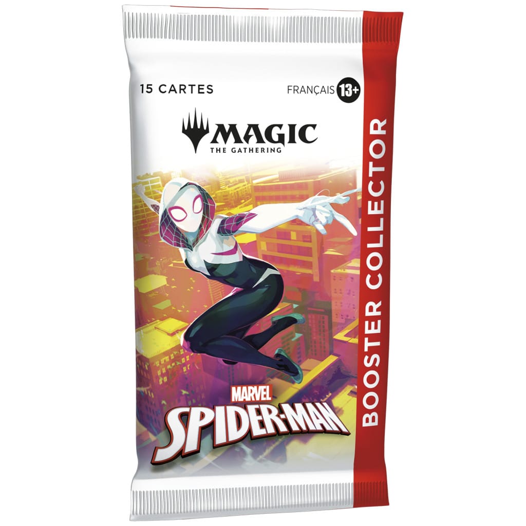 Magic The Gathering - Spider-Man : Display Collector 12 boosters VF - magic the gathering spider man : display collector 12 boosters vf
