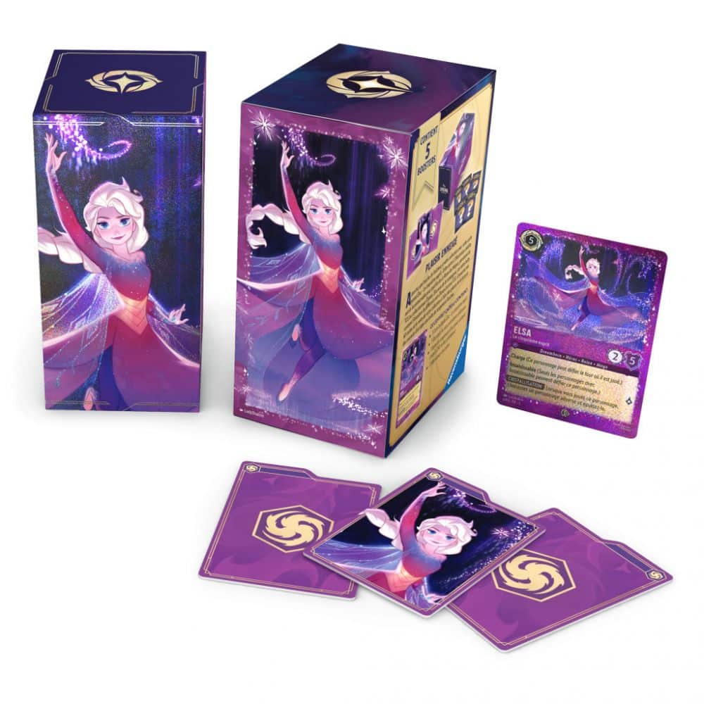Lorcana Chapitre 9 Fabuleux : Coffret Cadeau Elsa