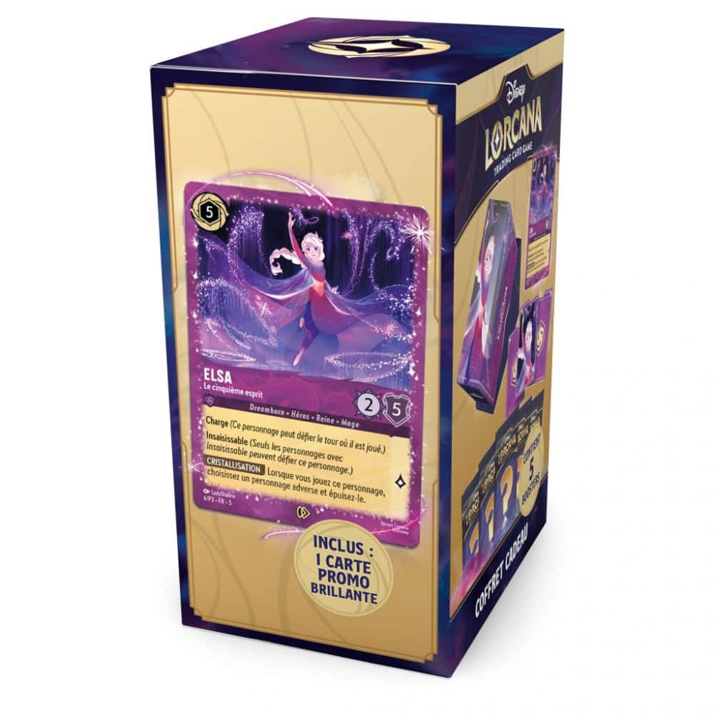 Lorcana Chapitre 9 Fabuleux : Coffret Cadeau Elsa - lorcana chapitre 9 fabuleux : coffret cadeau elsa