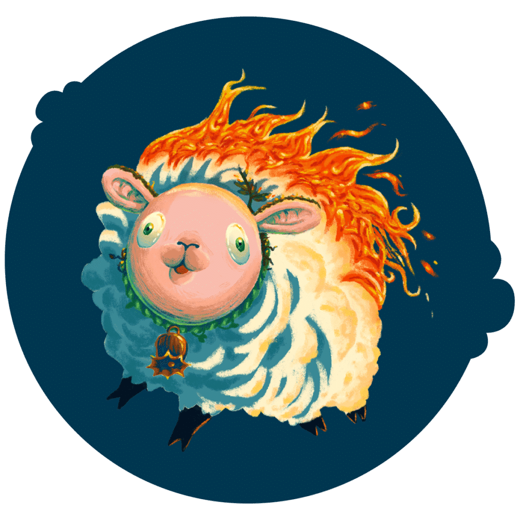 Burning Sheeep - Formule Rare - burning sheeep formule commune