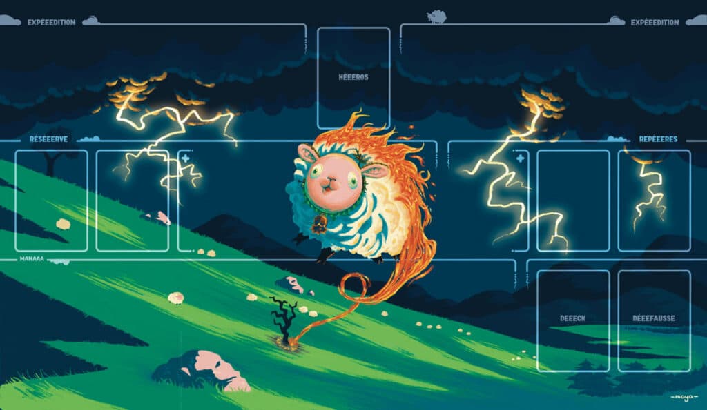 Burning Sheeep - Formule Unique - burning sheeep playmat